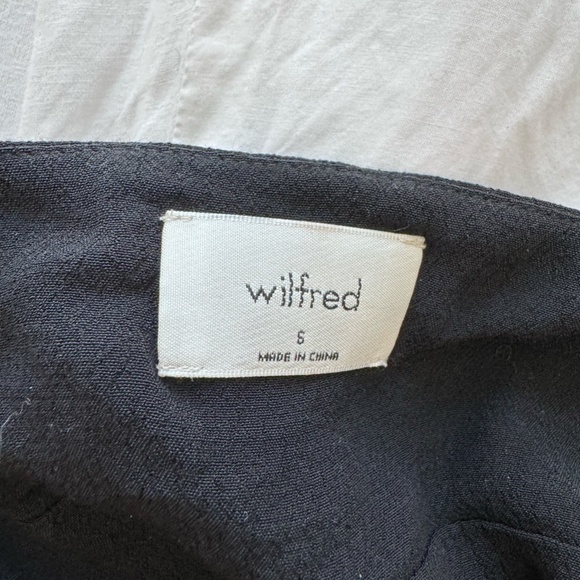 Aritzia Wilfred Black Tie Tank - Picture 4 of 4